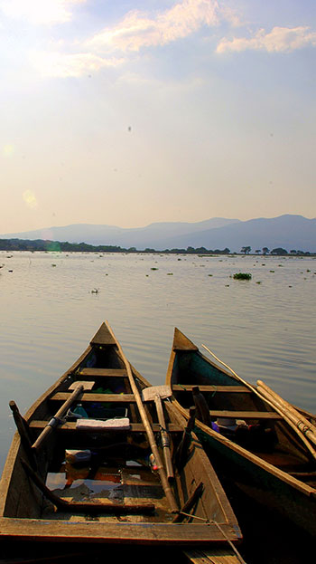 Laguna de Yuriria en Guanajuato