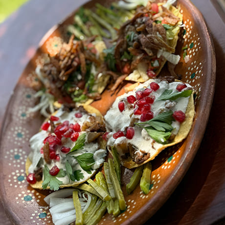 Tostada de Charales - Platillos Únicos de la Gastronomía de Yuriria